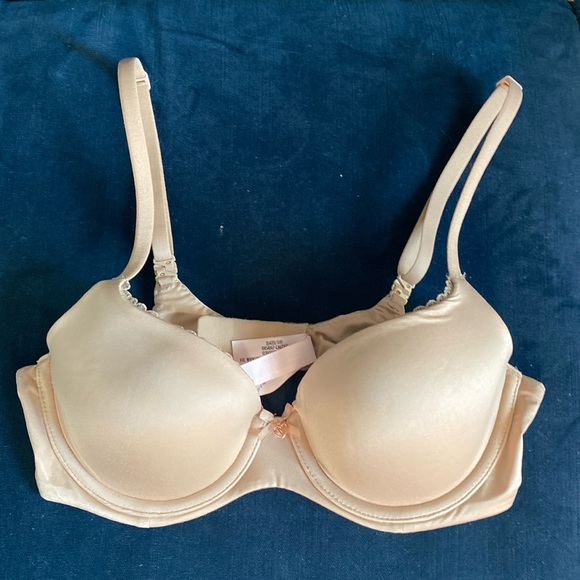 Victoria Secret Body by Victoria Lined Demi Bra in Nude/tan Size 32C - Picture 1 of 4